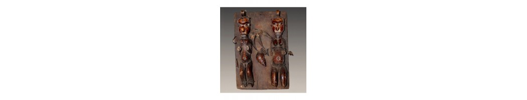 Art Africain Suku Yaka, masques et statuettes