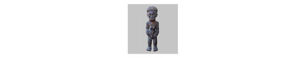 Statuaire et masques Congo Zaire