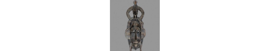 Art africain Senoufo masque po statuette africaine pilon Dembele Dozo